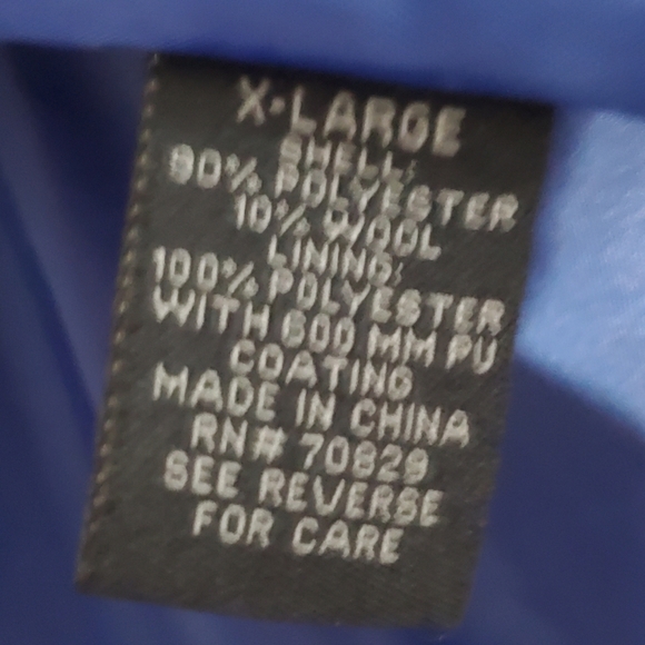 Rue 21 Royal Blue Jacket Wool Blend Short Length - Picture 7 of 7